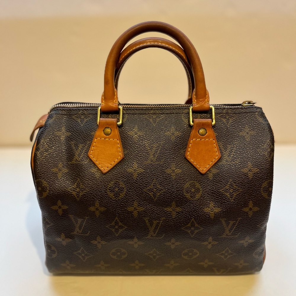 💖100% Authentic Vintage LOUIS VUITTON Monogram Speedy 25 *with FREE Bag Tag - Picture 6 of 16